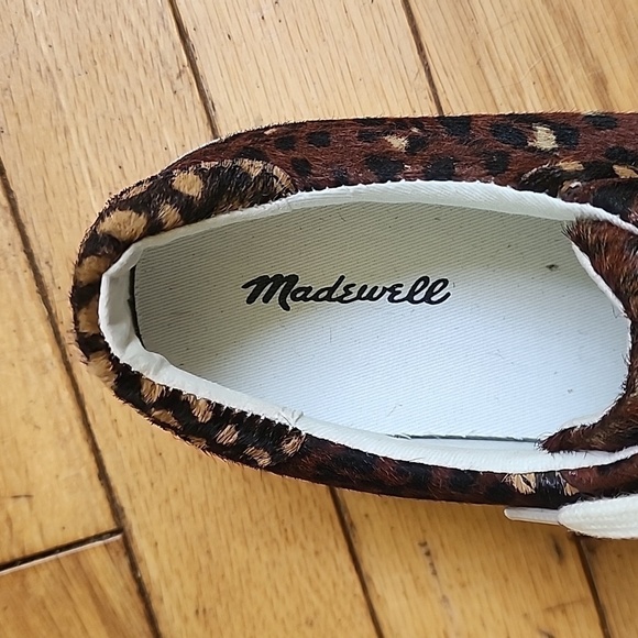 Madewell sidewalk calf hair sneakers - Picture 3 of 7
